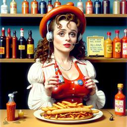 Helena Bonham Carter, Dial-a-Sauce · FFF\DAS\HBC\002