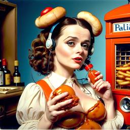 Helena Bonham Carter, Dial-a-Sauce · FFF\DAS\HBC\003