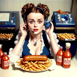 Helena Bonham Carter, Dial-a-Sauce · FFF\DAS\HBC\006