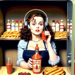 Helena Bonham Carter, Dial-a-Sauce · FFF\DAS\HBC\008