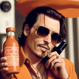 Johnny Depp, Dial-a-Sauce · FFF\DAS\JD\013