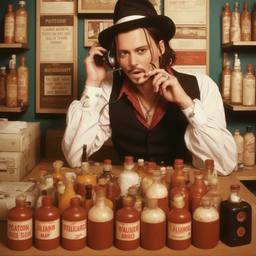 Johnny Depp, Dial-a-Sauce · FFF\DAS\JD\016