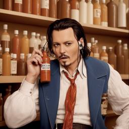 Johnny Depp, Dial-a-Sauce · FFF\DAS\JD\017