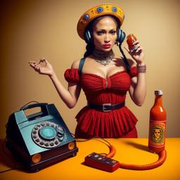 Jennifer Lopez, Dial-a-Sauce · FFF\DAS\JL\060
