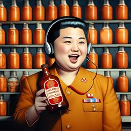 Kim Jong Un, Dial-a-Sauce · FFF\DAS\KJU\004
