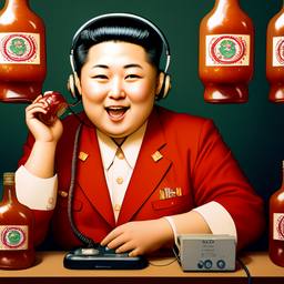 Kim Jong Un, Dial-a-Sauce · FFF\DAS\KJU\017