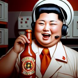 Kim Jong Un, Dial-a-Sauce · FFF\DAS\KJU\021