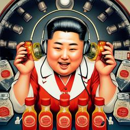 Kim Jong Un, Dial-a-Sauce · FFF\DAS\KJU\025