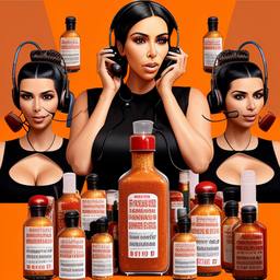 Kim Kardashian, Dial-a-Sauce · FFF\DAS\KK\006