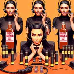Kim Kardashian, Dial-a-Sauce · FFF\DAS\KK\009