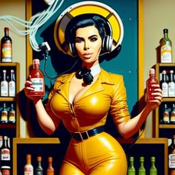Kim Kardashian, Dial-a-Sauce · FFF\DAS\KK\010