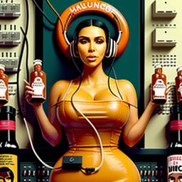 Kim Kardashian, Dial-a-Sauce · FFF\DAS\KK\019