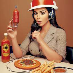 Kim Kardashian, Dial-a-Sauce · FFF\DAS\KK\039