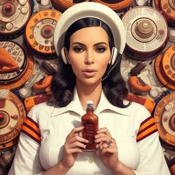 Kim Kardashian, Dial-a-Sauce · FFF\DAS\KK\040