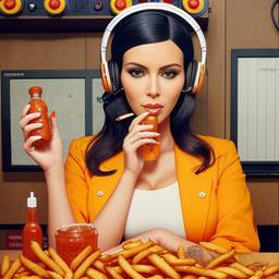 Kim Kardashian, Dial-a-Sauce · FFF\DAS\KK\051