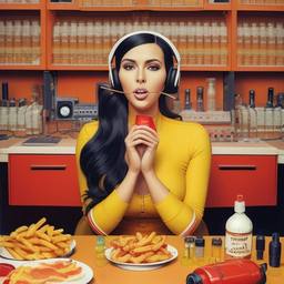 Kim Kardashian, Dial-a-Sauce · FFF\DAS\KK\054