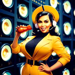 Kim Kardashian, Dial-a-Sauce · FFF\DAS\KK\080
