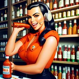 Kim Kardashian, Dial-a-Sauce · FFF\DAS\KK\084
