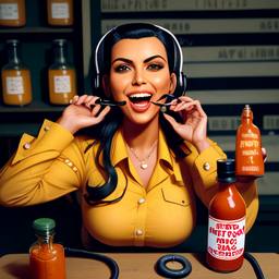 Kim Kardashian, Dial-a-Sauce · FFF\DAS\KK\088