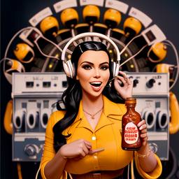 Kim Kardashian, Dial-a-Sauce · FFF\DAS\KK\091