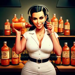 Kim Kardashian, Dial-a-Sauce · FFF\DAS\KK\095