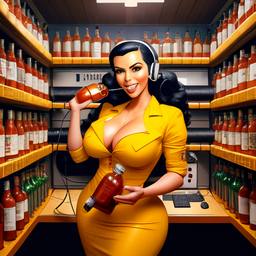 Kim Kardashian, Dial-a-Sauce · FFF\DAS\KK\096