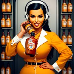 Kim Kardashian, Dial-a-Sauce · FFF\DAS\KK\105