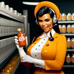 Kim Kardashian, Dial-a-Sauce · FFF\DAS\KK\107