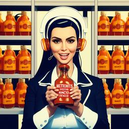 Kim Kardashian, Dial-a-Sauce · FFF\DAS\KK\116