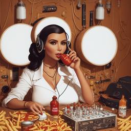 Kim Kardashian, Dial-a-Sauce · FFF\DAS\KK\136