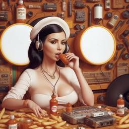Kim Kardashian, Dial-a-Sauce · FFF\DAS\KK\139