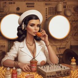 Kim Kardashian, Dial-a-Sauce · FFF\DAS\KK\140