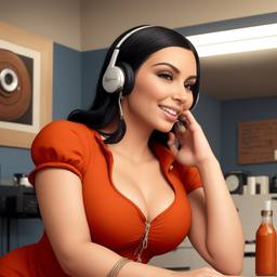 Kim Kardashian, Dial-a-Sauce · FFF\DAS\KK\150
