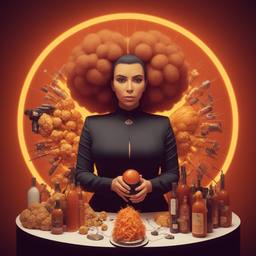 Kim Kardashian, Dial-a-Sauce · FFF\DAS\KK\209