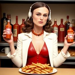 Keira Knightley, Dial-a-Sauce · FFF\DAS\KKN\001