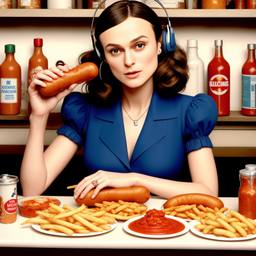 Keira Knightley, Dial-a-Sauce · FFF\DAS\KKN\006