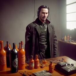 Keanu Reeves, Dial-a-Sauce · FFF\DAS\KR\002