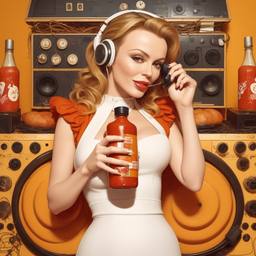 Kylie Minogue, Dial-a-Sauce · FFF\DAS\KYM\002