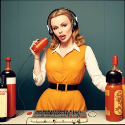 Kylie Minogue, Dial-a-Sauce · FFF\DAS\KYM\009