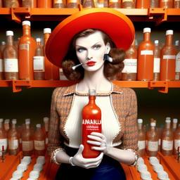 Linda Evangelista, Dial-a-Sauce · FFF\DAS\LE\001