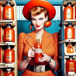 Linda Evangelista, Dial-a-Sauce · FFF\DAS\LE\002