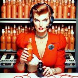 Linda Evangelista, Dial-a-Sauce · FFF\DAS\LE\004