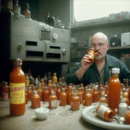 Robbo, the Mad Chilli Sauce Scientist, Dial-a-Sauce · FFF\DAS\MCS\071