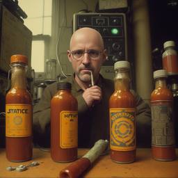Robbo, the Mad Chilli Sauce Scientist, Dial-a-Sauce · FFF\DAS\MCS\074