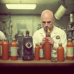 Robbo, the Mad Chilli Sauce Scientist, Dial-a-Sauce · FFF\DAS\MCS\075