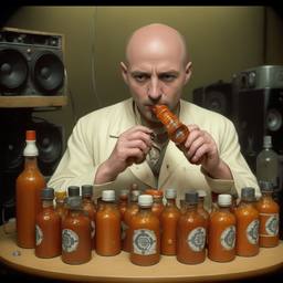 Robbo, the Mad Chilli Sauce Scientist, Dial-a-Sauce · FFF\DAS\MCS\076