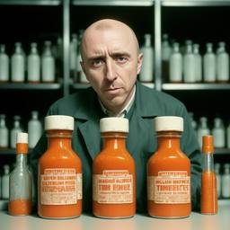 Robbo, the Mad Chilli Sauce Scientist, Dial-a-Sauce · FFF\DAS\MCS\086
