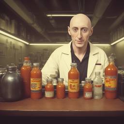 Robbo, the Mad Chilli Sauce Scientist, Dial-a-Sauce · FFF\DAS\MCS\088