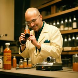 Robbo, the Mad Chilli Sauce Scientist, Dial-a-Sauce · FFF\DAS\MCS\099