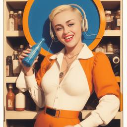 Miley Cyrus, Dial-a-Sauce · FFF\DAS\MCY\003